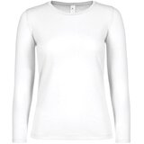  MAJICA DUGI RUKAVI B&C #E150/WOMEN LSL BIJELA XS Cene