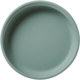 Tommee Tippee EasiStick™ Silicone Weaning Plate krožnik s priseskom 4m+ Green 1 kos u