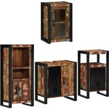  Set namještaja za kupaonicu 4 kom. Šareni 55 x 35 x 60 cm | shoptok.hr
