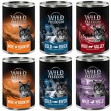 Miješano probno pakiranje: Wild Freedom Adult - 6 x 400 g ( 2 piletina, 2 losos, 1 x govedina, 1 x pačetina) | shoptok.hr