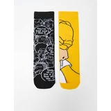 House - Komplet od 2 para dugih čarapa The Simpsons - Šarena