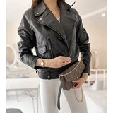Gemre Black biker jacket eco-leather Grégoire | shoptok.hr