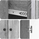  Kreveta Siva sonoma 66 x 34,5 x 90 cm Konstruirano drvo | shoptok.hr