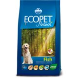 ECOPET NATURAL suva hrana za odrasle pse, Ukus ribe, 12kg cene