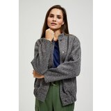 Moodo Marisse Women's Jacket L-Ku-4300 Grey | Shoptok.si