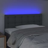  Uzglavlje tamnosivo 80 x 5 x 78/88 cm od tkanine | shoptok.hr