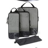 INF Komplet 3 potovalnih kock za pakiranje Black, (21755769) | Shoptok.si