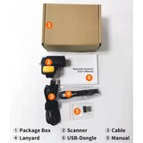  POS-BSH500 2d/OCR cmos warehouse finger barcode scanner, 600mAh, 1MP, bt/wifi | ePonuda.com