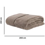 Tiseco Home Studio Smeđe-siva deka od mikropliša 150x200 cm Tomo – | shoptok.hr