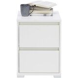 CARRYHOME nočna omarica, bela | Shoptok.si