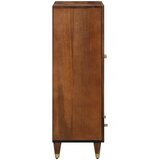  Highboard s ladicama Smeđa 60 x 33 x 100 cm Čvrsto drvo manga | shoptok.hr