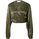 A LOT LESS Bluza 'Paulina' temno zelena | Shoptok.si