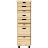  Gugalna omarica s predali MOSS Jasen lak 34 x 39 x 103 cm, (5000155751) | Shoptok.si
