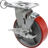 Wagner Vrtljivo/fiksno kolo za težka bremena 3 v 1, nosilnost 400 kg, Ø x širina kolesa 152 x 50 mm | Shoptok.si