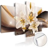  Slika na akrilnom staklu - Shiny Lily [Glass] 200x100 | shoptok.hr