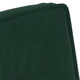  Stolica za opuštanje s osloncem za noge tamnozelena baršunasta | shoptok.hr
