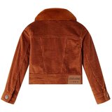  Dječja jakna od samta boje konjaka 92 | shoptok.hr