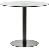 Premier Housewares Okrugao blagovaonski stol sa staklenom pločom stola ø 90 cm Metropolitan – Cijene