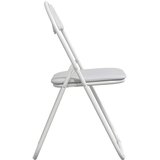  Sklopiva stolica 2 pcs Bijela i siva 48 x 43 5 x 81 cm - Bijeli 2 | shoptok.hr