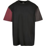 Urban Classics Organic Oversized Colorblock T-Shirt Black | shoptok.hr