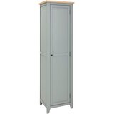 MID.YOU GARDEROBNA OMARA furnirano, masivno siva, naravne barve | Shoptok.si