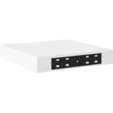  Plutajuća zidna polica bijela 23 x 23,5 x 3,8 cm MDF | Eponuda.com