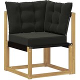  Set vanjskih sofa 8 kom. Bijela i crna | shoptok.hr
