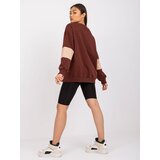FANCY Sweatshirt-FA-BL-7629.19P-dark brown | shoptok.hr