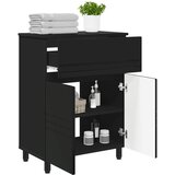  Toaletna jedinica Crna 60 x 35 x 80 cm Konstruirano drvo | shoptok.hr