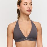 GymBeam Fierce Halter Sports Bra Grey L | Eponuda.com
