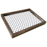 Hanah home poslužavnik AT-038, 30x40cm, šareni Cene