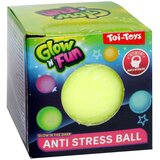  Antistres žogica Glow and Fun Rumena | Shoptok.si