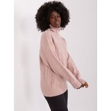 Wool Fashion Italia Sweater-AT-SW-23401.97P-Dark Pink | Shoptok.si