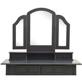 vidaXL toaletni stolić sa stolcem sivi 100x40x146 cm drvo paulovnije | shoptok.hr