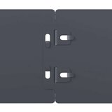 vidaXL Rubovi za travnjak 10 kom Antracit Hladno valjani čelik | shoptok.hr