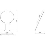 noo.ma Kozmetičko ogledalo 18x26,5 cm Feys – | shoptok.hr