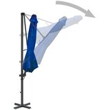  Konzolni vrtni suncobran s aluminijskim stupom 300 cm azurni | shoptok.hr