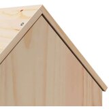 vidaXL Kućica za mačke 41x50x50 cm Puno drvo Bor | shoptok.hr