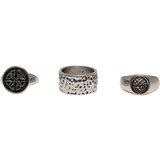Urban Classics 3-Pack Ring Set - Silver Color Cijene