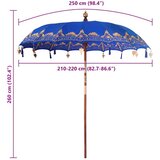  Balineški Parasol Plava 215 x 215 x 260 cm | shoptok.hr