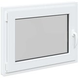 vidaXL Podrumski prozor "RISOR" 90x50 cm Okretno-nagibni DIN lijevi bijeli | shoptok.hr