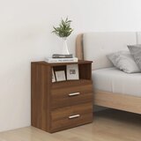 Furnova Nočna omarica rjavi hrast 50x32x60 cm, (21927280) | Shoptok.si