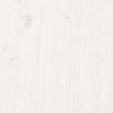 Posteljni okvir brez vzmetnice bela 135x190 cm trdna borovina | Shoptok.si