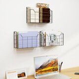 UNIVIVI 3x stenski kovinski organizator za revije | Shoptok.si
