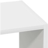 vidaXL Knjižna omara zložljiva bela 30x30x80 cm inženirski les | Shoptok.si