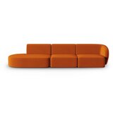 Milo Casa Baršunasti sofa boja terakote s desnim kutom 311 cm Paolo – Cijene