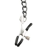 EasyToys Fetish Collection Leather Collar With Nipple Chains | shoptok.hr