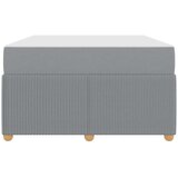  Krevetna konstrukcija Svijetlo siva 120 x 190 cm tkanina | shoptok.hr