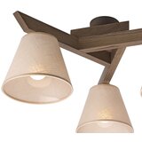  Brilagi - LED plafonski luster ANTHONY 3xE14/40W/230V hrast orah/bež | Eponuda.com