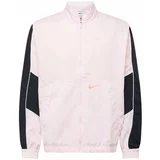 Nike Sportswear Prehodna jakna 'AIR' pitaja / pastelno roza / črna / bela